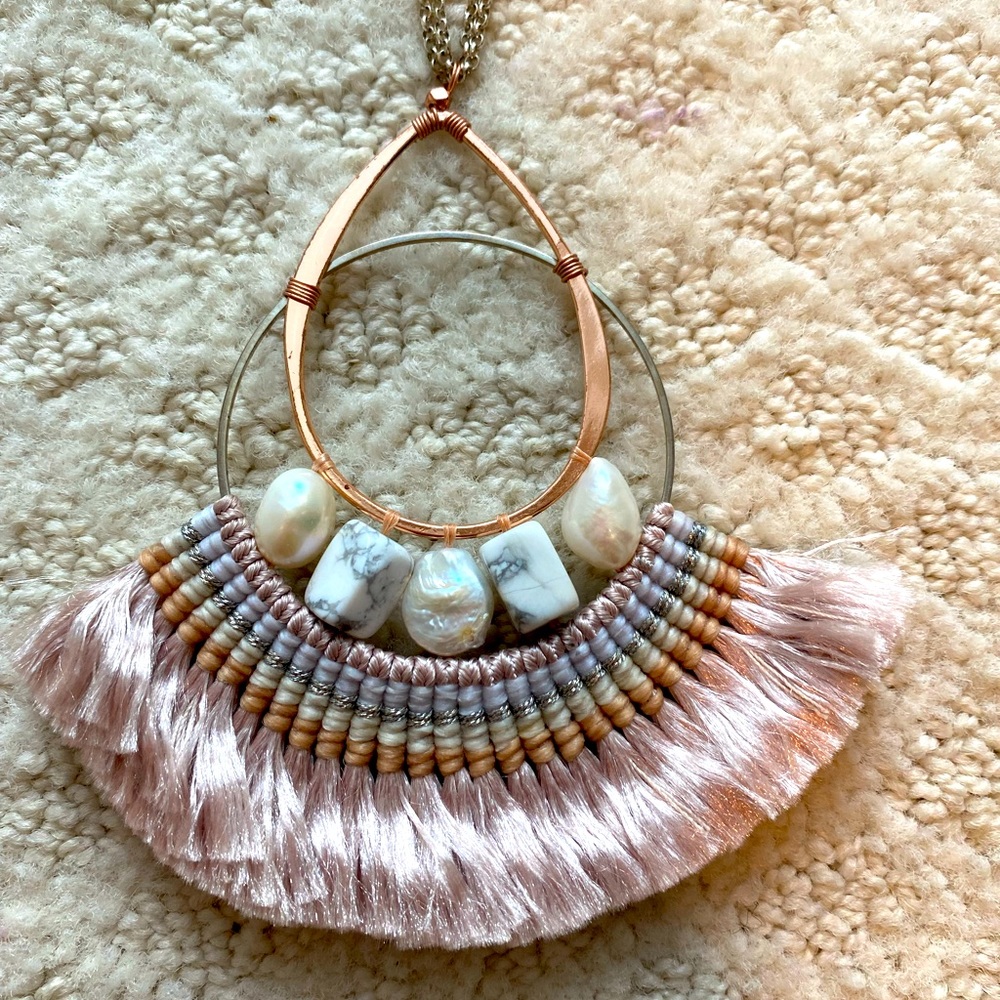 Beautiful and unique long necklace